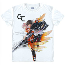 Guilty Crown T-Shirt Shu Ouma Shirt colorful T shirts Anime Accessories awesome shirt Print Womens T-Shirt Cosplay Anime Cloth A 2024 - buy cheap