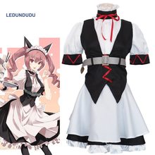 Fashion Game Steins Gate Ferris Nyannyan Cosplay Clothes Women Fancy Party Lolita Maid Uniform  for Halloween Costumes 2024 - buy cheap