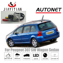 JIAYTTIAN-cámara de visión trasera para Peugeot 307 SW Wagon Sedan CCD, cámara de respaldo de visión nocturna, cámara para matrícula inversa 2024 - compra barato
