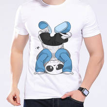 Summer Brand Men T Shirt Game Undertale Upside Down Sans Interesting Cartoon T-Shirt Wholesale O Neck Kawaii T Shirt L1D2 2024 - buy cheap