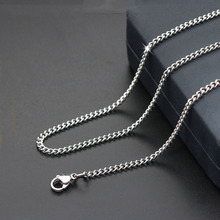 Fashionstainless steel necklace Titanium steel chain unisex jewelry hot sale 2024 - buy cheap