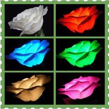 Multicolor Lighting Rose ( Five Colors ) Magic Tricks Color Change Flower Magie Stage Street Illusion Gimmick Props Comedy 2024 - buy cheap