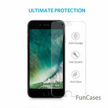 Протектор экрана закаленное стекло для iPhone 8 7 6 6 S Plus X 5 5S SE 4 4s закаленное стекло для iPhone XS MAX XR защитный чехол 2024 - купить недорого