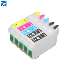 5PCS Refillable Ink Cartridge for Epson Office B40W BX600FW BX610FW  BX310FN B1100 printer T0711H, T1002, T1003, T1004 2024 - buy cheap