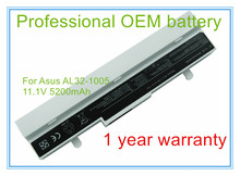 Bateria para computador portátil, bateria branca de 5200mah 1001ha 1005h 1005ha 2024 - compre barato