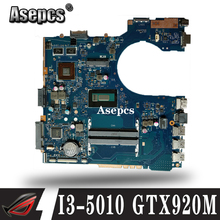 P452LJ I3-5010CPU GTX920M/2 GB placa base REV2.1 para For Asus P452L P452LJ P452 DDR3 placa base de computadora portátil 100% Puerto probado envío gratis 2024 - compra barato