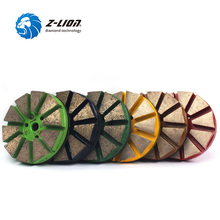 Z-LION 3" 5pcs/Lot Diamond Grinding Wheel For Concrete Granite Hard Material Metal Bond Diamond Polishing Disks 2024 - buy cheap