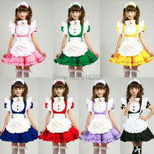 Disfraz de Lolita Inu x Boku SS, 7 colores, vestido de sirvienta, uniforme de Meidofuku, trajes de Anime, disfraz de Cosplay, M-XL 2024 - compra barato