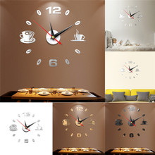Modern Large 3D Mirror Surface Wall Clock Wall Sticker Watch Home Office Room Unique Gift DIY Wall Decor Home Decor Accessories 2024 - buy cheap