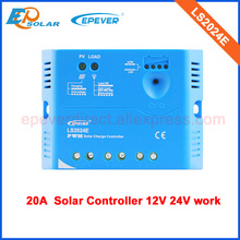 20A 24V solar panels system solar portable controller LS2024E PWM Series EPEVER regulator 20AMP 12V/24V 2024 - buy cheap