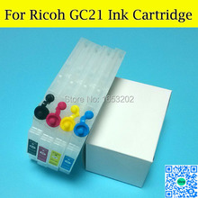 Китайский многоразовый чернильный картридж для Ricoh GC21 с чипом ARC для Ricoh GX7000 GX5000 GX3000 GX2500 GX2050 GX3050 принтер 2024 - купить недорого