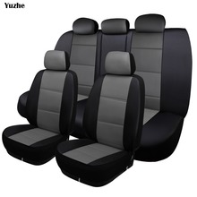 Yuzhe capa universal de couro para assento de carro, para opel astra h j gmokka insignia mokka corsa ampera, acessórios de automóveis 2024 - compre barato