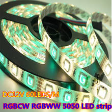 LED Strip 5050 RGBW Flexible LED Light DC12V 60LED/m Waterproof IP65 /IP20 RGB+White / RGB+Warm White  100M/LOT free ship 2024 - buy cheap