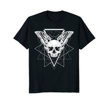 2019 New Summer Tee Shirt Skull Tattoo Shirt Ink Art Tat Artist Moth Wings Psychedelic Fashion T-shirt 2024 - buy cheap