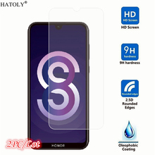 2Pcs Glass on Honor 8S Tempered Glass For Huawei Honor 8S Screen Protector HD Phone Film Protective Glass For Huawei Honor 8S 2024 - buy cheap