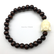 Pulseira de buda da moda sn1269, joia com design vintage para cura, cabeça de yoga 2024 - compre barato