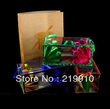 Free shipping 2 pcs/lot Mini Dream Bag / Appearing Flower Boxes Stage Magic , Magic Trick 2024 - buy cheap