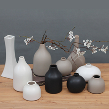 Japanese Zen Ceramic Vase, Modern Chinese Home Furnishing-Antique Shelves, TV Cabinet Decorations 2024 - buy cheap