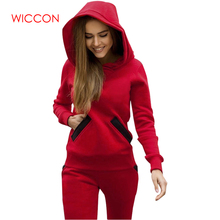 Woman Fashion 2020 New Spring 2 Piece Sets Women Knitted Warm Ensemble Sport Femme Solid Casual Tracksuit Outfits 2024 - buy cheap
