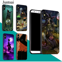 Halloween Wicked Witch Case For Xiaomi Redmi Note 10 9 11 Pro 10S 9T Mi 11 Lite 11T Cover For POCO F3 M3 M4 X3 Pro 2024 - buy cheap