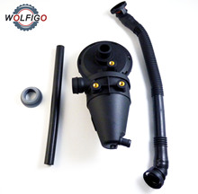 Wolfigo-kit separador de óleo para automóvel, 1 conjunto de pedaleira e válvula de ventilação pcv compatível com bmw e36, e39, z3, m3, 323i, 11151703484 e 11151703775 2024 - compre barato