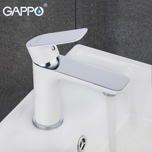 GAPPO-Grifo en cascada para lavabo de baño, grifería blanca para aseo, mezclador blanco para pila 2024 - compra barato