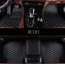 Good quality mats! Custom special car floor mats for Toyota Ractis 2017-2010 durable car rugs waterproof carpets,Free shipping 2024 - buy cheap