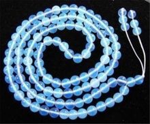FREE  SHIPPING 8mm Charming 108 Tibet buddhist moonstone prayer beads Necklace 2024 - buy cheap