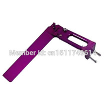 RC Model 160mm CNC Aluminium Cooling Boat Rudder - Purple 2024 - buy cheap