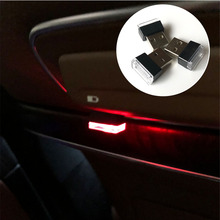 1 шт. автомобильный Стайлинг USB атмосферный свет чехол для FIAT 500 Idea Uno Palio freeont Cross Coroma Panda Tipo Punto 2024 - купить недорого