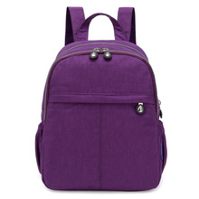 Simple Women Lightweight Nylon Backpack Practical Student Girls School Bag Casual Female Travel Backpack Daily Go Outing Bag 2024 - buy cheap