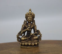 (Mini) requintado bronze chinês esculpido longevidade buda pequena estátua no.2 2024 - compre barato