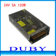 24V 5A 120W Switching power supply Driver For LED Light Strip Display AC100-240V  Factory Supplier free shipping 2024 - buy cheap