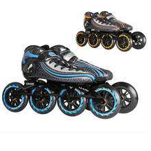 Original Cougar SR9 Speed Inline Skates Heat Modelable Carbon Fiber Competition Skates 4 Wheels Racing Skating Shoes Patines 2024 - buy cheap