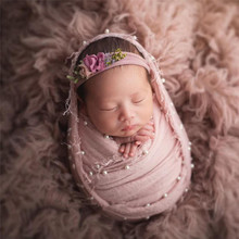 Newborn Photography Props Accessories Baby Photography Wraps Muslin Wrap Photo Newborn Baby Photo Props Baby Wrap Cloth 90X170cm 2024 - buy cheap