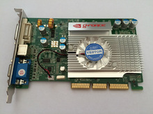 GOOD PACKAGE NEW nVIDIA GeForce FX5200 AGP 128M VGA/DVI Video Card 4x 8x ,other FX5500 7600GT 2024 - buy cheap