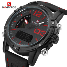 NAVIFORCE-reloj Digital de cuarzo para hombre, cronógrafo de pulsera militar, deportivo, informal, de negocios, Masculino 2024 - compra barato