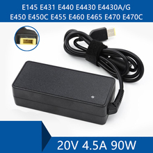 Ноутбук AC адаптер DC зарядное устройство разъем порт кабель для Lenovo E145 E431 E440 E4430 E4430A/G E450 E450C E455 E460 E465 E470 E470C 2024 - купить недорого