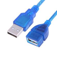 1,5/2/3 m Cable de extensión USB2.0 Cable USB 2,0 macho a hembra sincronización de datos conector de Cable de velocidad rápida para ordenador portátil impresora disco duro 2024 - compra barato