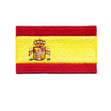 Insignia de bandera nacional de España, aplique con parche bordado, suministros de costura de planchado para ropa, medallas decorativas 2024 - compra barato