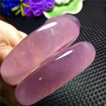 drop shipping Natural Madagascar Rose Quartz Crystal Bangle Inner Diameter 60-55mm AAA 2024 - buy cheap