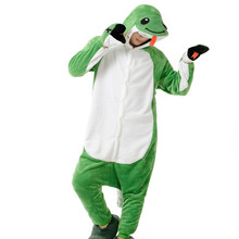 Disfraz de serpiente verde para adultos, pijama con dibujos de animales, mono con dibujos animados, para Halloween 2024 - compra barato