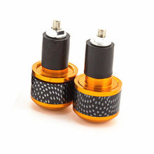 2pcs Aluminum 7/8 inch Motorcycle Handlebar Grips Cap Plug Universal Handle Bar End Grips Slider Black and Gold 2024 - buy cheap