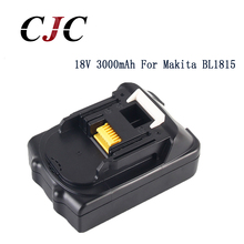 Аккумуляторная батарея 18 в 3000 мАч Li-Ion B1830 для Makita BL1815 BL1830 BL1835 194205-3 194309-1, Сменный аккумулятор для электроинструмента 2024 - купить недорого