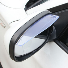2 автомобиля зеркало заднего вида дождь водонепроницаемые брови для Ford Focus Fusion Escort Kuga Ecosport Fiesta Falcon EDGE/Explorer/EXPEDITION 2024 - купить недорого