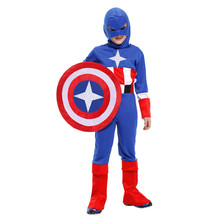 Children Halloween Costumes Boys Captain America Cosplay Kids Steve Rogers Role play Carnival Purim Christmas Masquerade dress 2024 - buy cheap
