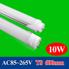 30Pcs/lot 10W 600mm 2ft Led Tube Bulbs Light T8 G13 LED Tube Lmap SMD2835 High Brightness 1000lm AC85-265V Indoor Lighting 2024 - buy cheap