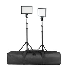 SUPON L122T 2 Sets LED Video Light Studio Light Photographic Lighting with Tripod 3200K/5600K Panel Lamps for Photo Youtube 2024 - buy cheap