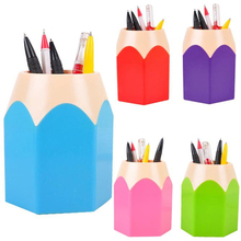 Feniores Makeup Brush Vase Pencil Pot Pen Holder Stationery Storagepen holder desk organizer Ball Pens Pencil Housing 2024 - buy cheap