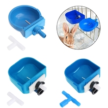 Rabbit Automatic Drinker Water Feeder Fix Bowl Stainless Steel Equipment Nipple 2024 - buy cheap